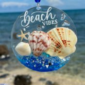 Sea Treasures Collection Beach Suncatcher